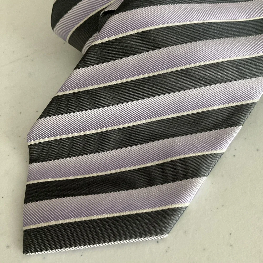 Hugo Boss Tie classic silk Retro luxury Neckwear Italy